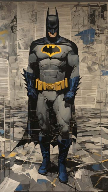 The Batman Ai Art iPhone Wallpaper