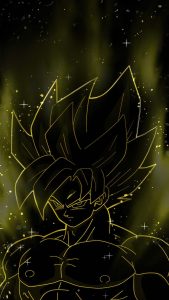 The Goku 5k iPhone Wallpaper