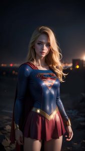 The Super Girl iPhone Wallpaper