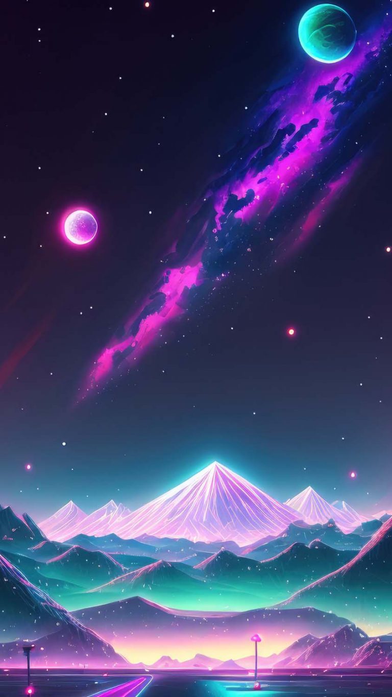 Through the Scifi light iPhone Wallpaper - iPhone Wallpapers