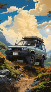 Toyota Overlanding iPhone Wallpapers