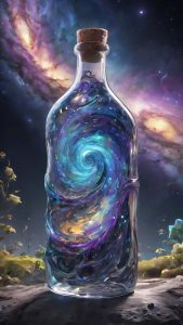 Universe in Glass iPhone Wallpaper