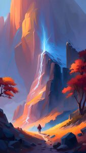 Valley of Stones iPhone Wallpaper