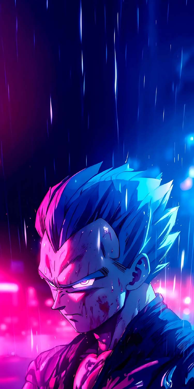 Vegeta Neon Cool Wallpapers