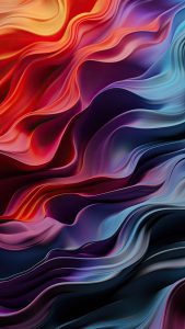 Waves Abstract iPhone Wallpapers