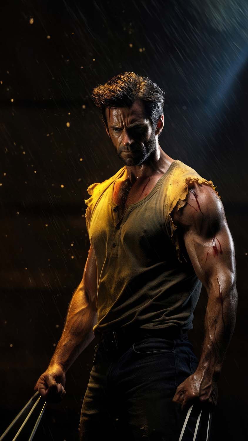 Wolverine Claws iPhone Wallpaper