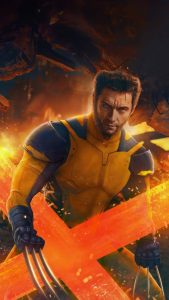 Wolverine in deadpool 3 iPhone Wallpaper