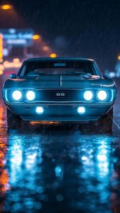 1969 Chevrolet Camaro iPhone Wallpaper