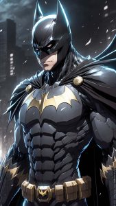 Anime Batman iPhone Wallpaper