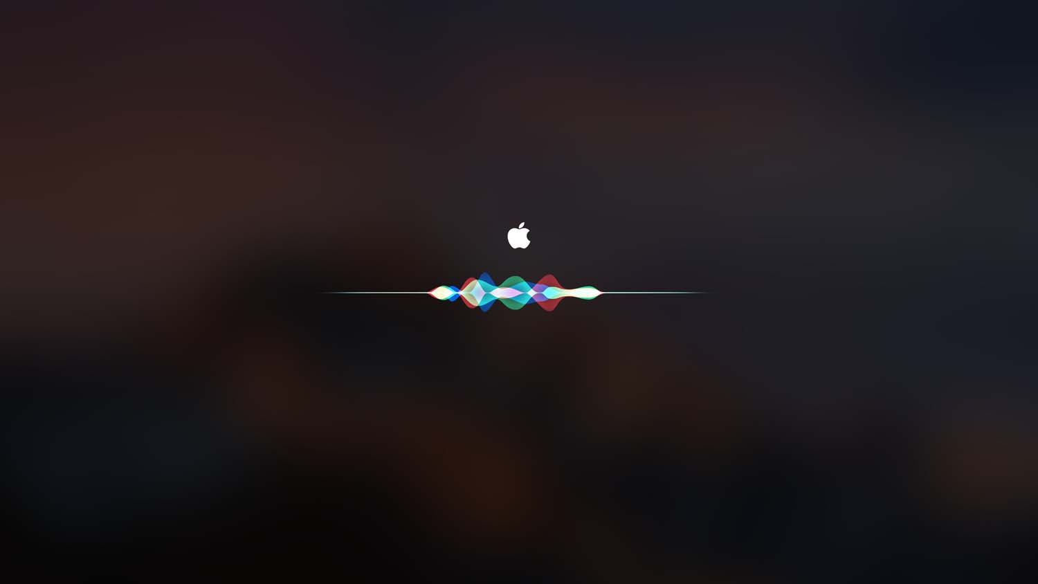 Apple logo, dark, mac, os x, siri, background macbook wallpaper