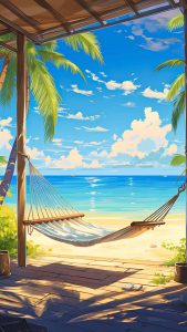 Beach Vibes iPhone Wallpaper