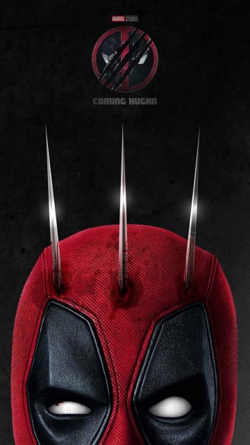Deadpool 3 Wolverine Claws iPhone Wallpaper
