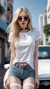 GTA 6 Vice City Girl iPhone Wallpaper