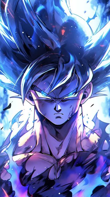 Goku Ultra Instinct iPhone Wallpaper