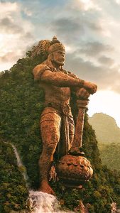 Hanuman Statue iPhone Wallpaper
