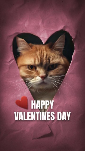 Happy Valentines iPhone Wallpaper