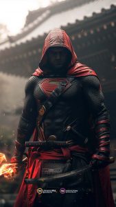 Hooded Superman iPhone Wallpaper HD
