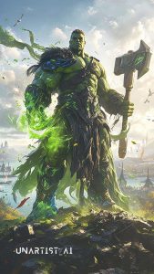 Hulk Viking iPhone Wallpaper HD