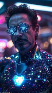 Iron Man Tony Stark Nanotech iPhone Wallpaper HD