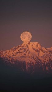 Moon Rise iPhone Wallpaper