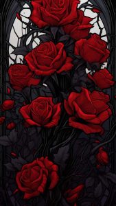 Rose Heart iPhone Wallpaper