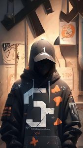 Shadow in Hoodie iPhone Wallpapers