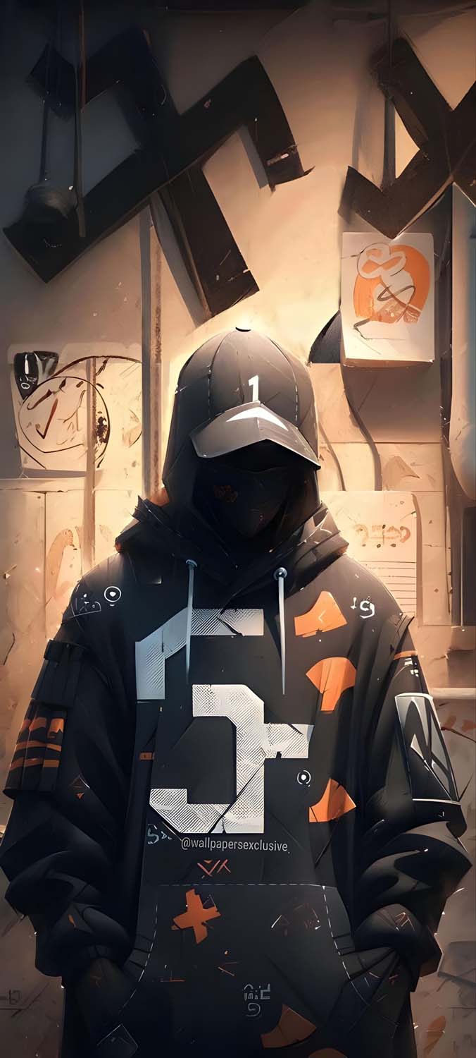 Shadow in Hoodie iPhone Wallpapers - iPhone Wallpapers