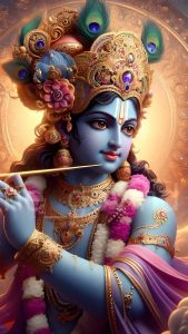 Shree Krishna God iPhone Wallpaper