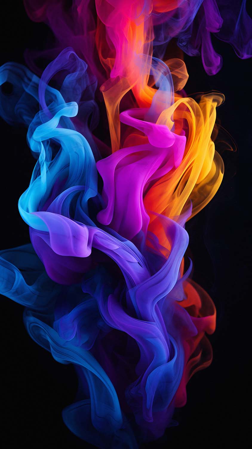 Smokey Art iPhone Wallpaper