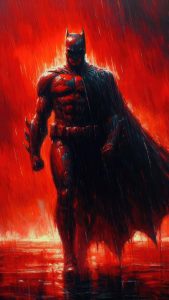 The Batman Beyond the mask iPhone Wallpaper