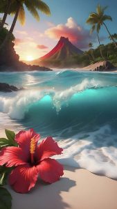 The Beach iPhone Wallpaper