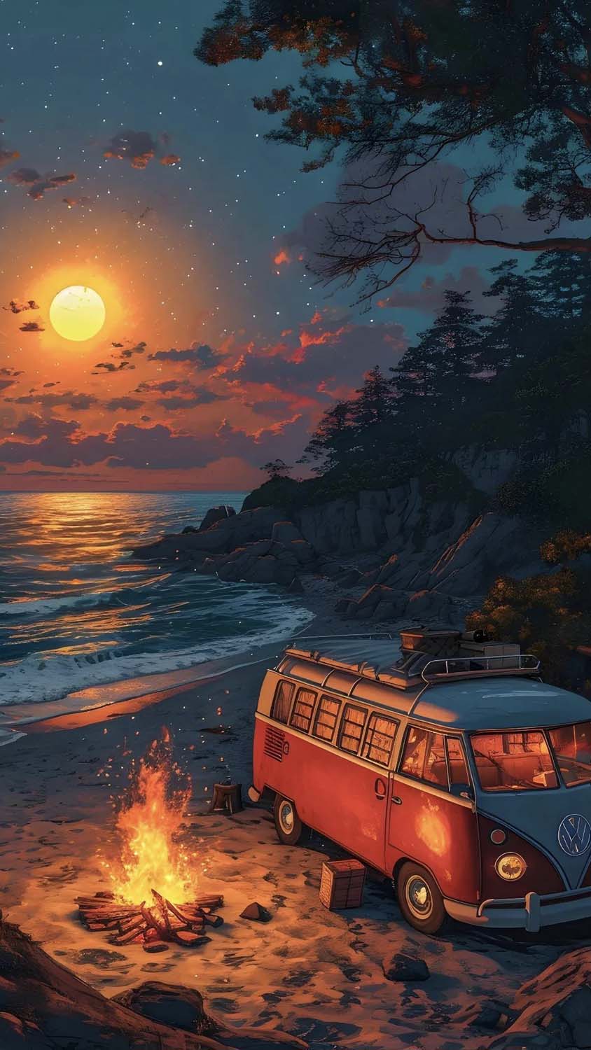 Van Life iPhone Wallpaper