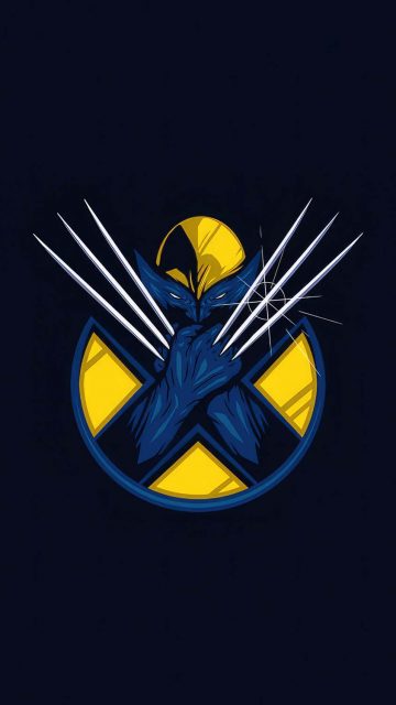Wolverine heroic stand iPhone Wallpaper