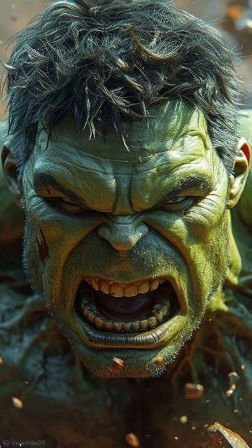 Angry Hulk iPhone Wallpaper HD