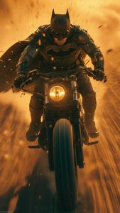 Batman Batbike iPhone Wallpaper HD