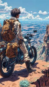 Bike Ride Adventures iPhone Wallpaper HD