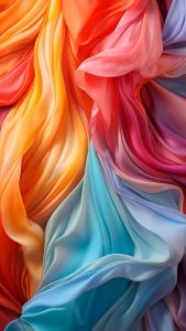 Colorful Fabric Abstract iPhone Wallpaper HD