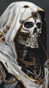 Cyberpunk Terminator iPhone Wallpaper HD