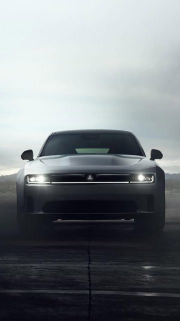 Dodge Charger EV iPhone Wallpaper HD