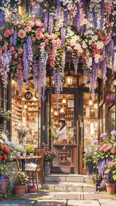 Flower Shop iPhone Wallpaper HD