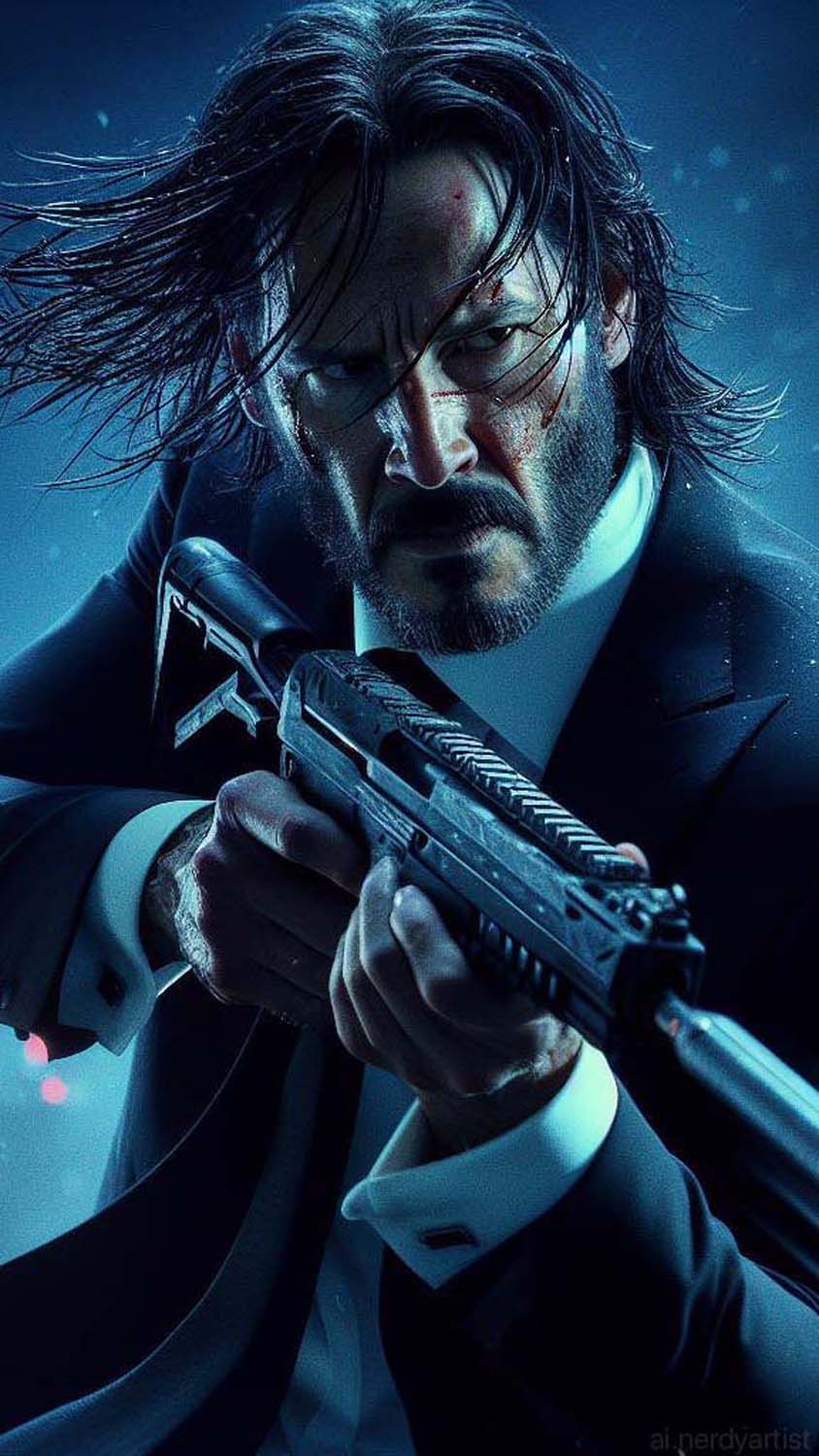 John Wick Chapter 5 iPhone Wallpaper HD