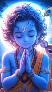 Little Krishna iPhone Wallpaper HD