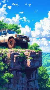 Off Road Overlanding Toyota Suv iPhone Wallpaper HD