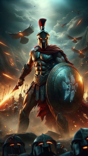 Sparta War iPhone Wallpaper HD