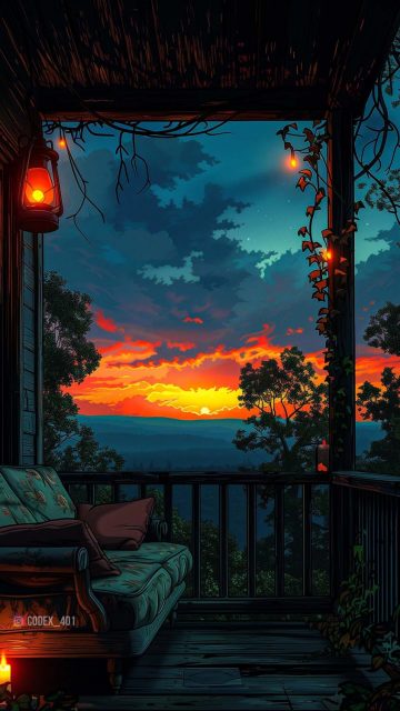 Sunset Views Vibes iPhone Wallpaper HD