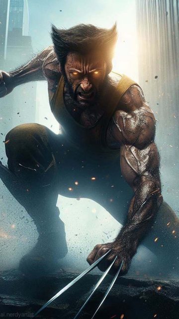The Wolverine Claws iPhone Wallpaper HD