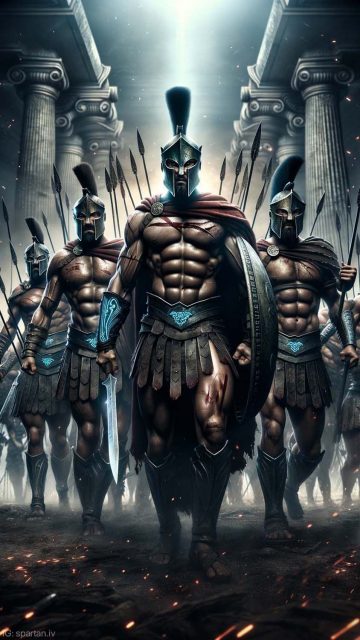 This is Sparta iPhone Wallpaper HD