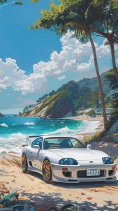 Toyota Supra Fast and Furious iPhone Wallpaper HD