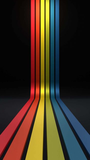 3D Stripes iPhone 15 Wallpaper