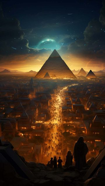 Ancient Pyramids iPhone Wallpaper HD